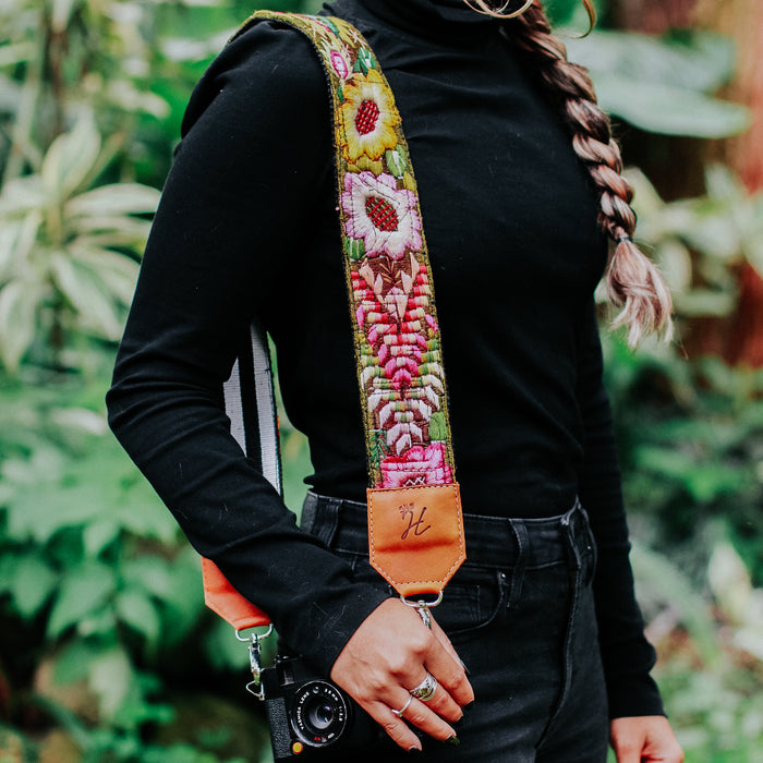 Florastrap - Embroidered Bag Strap