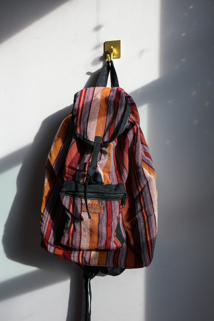 ☮️ Vintage Hiptipico Backpack - Cafe