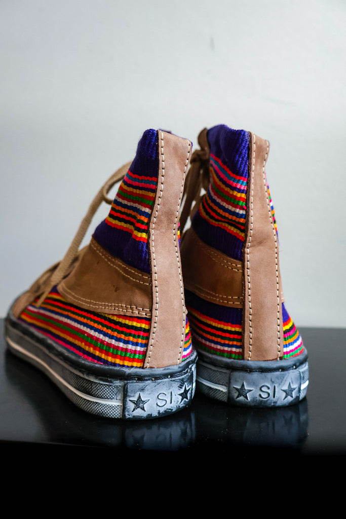 🌈 Hiptipico High Top Sneaker - Size 38